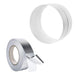 Air Conditioning Vent Connector Kit (5" Extension Hose Adaptor + 45m Aluminium Foil Tape)