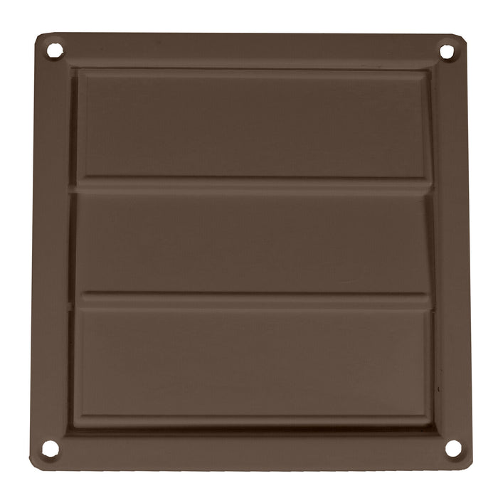 Vent Hose Wall Adaptor 4" 4.5" 5" Air Con Tumble Dryer Cooker Hood Step Outlet Brown