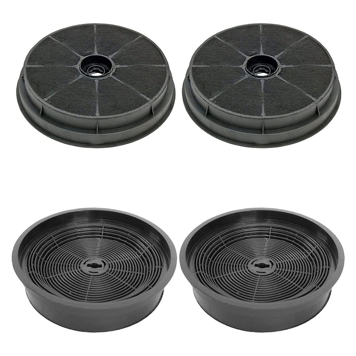 Carbon Filters for GLEN DIMPLEX B11KMCS B1-1KM-CS 444449649 Cooker Hood x 4